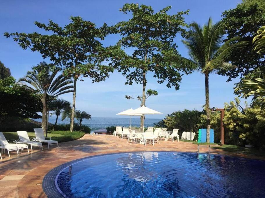 Casa Deliciosa Em Condo C/ Piscina Frente Ao Mar Sao Sebastiao  Zewnętrze zdjęcie